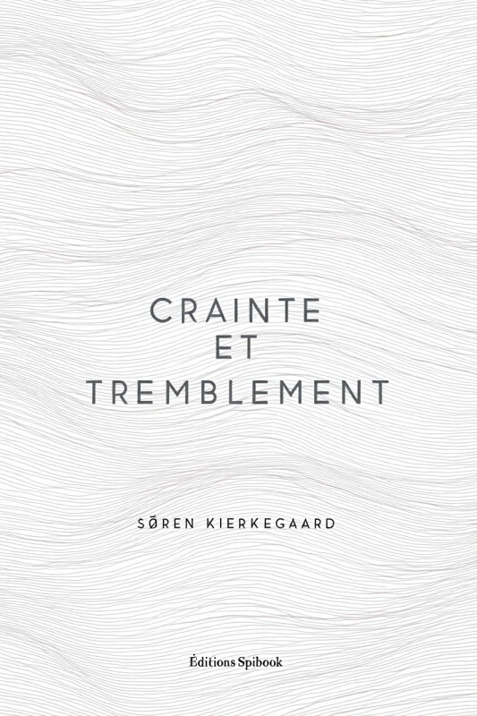 Crainte et tremblement Kierkegaard EPUB - Lecture adaptative mobile