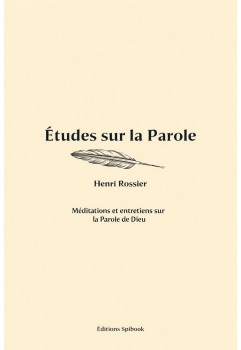 Études sur la Parole EPUB - Henri Rossier | Lecture