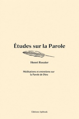 Études sur la Parole PDF - Henri Rossier | Collection