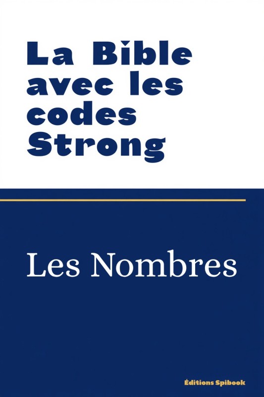 Bible avec codes Strong – Nombres EPUB | Spibook