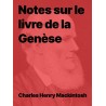 Notes sur le livre de la Genèse (Epub)