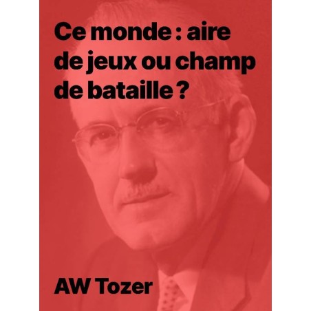 AW Tozer - Ce monde aire de jeux ou champ de bataille (epub)