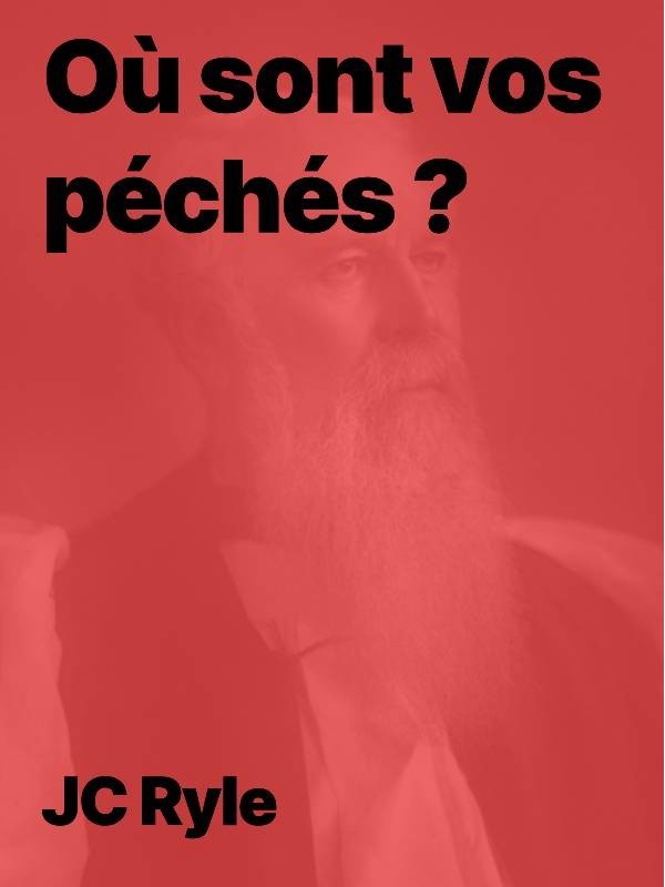 Où sont vos péchés ? de JC Ryle au format epub