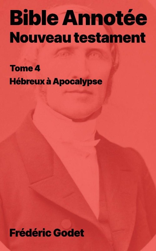 Bible Annotée - Nouveau Testament - Tome 4 - Hébreux à Apocalypse