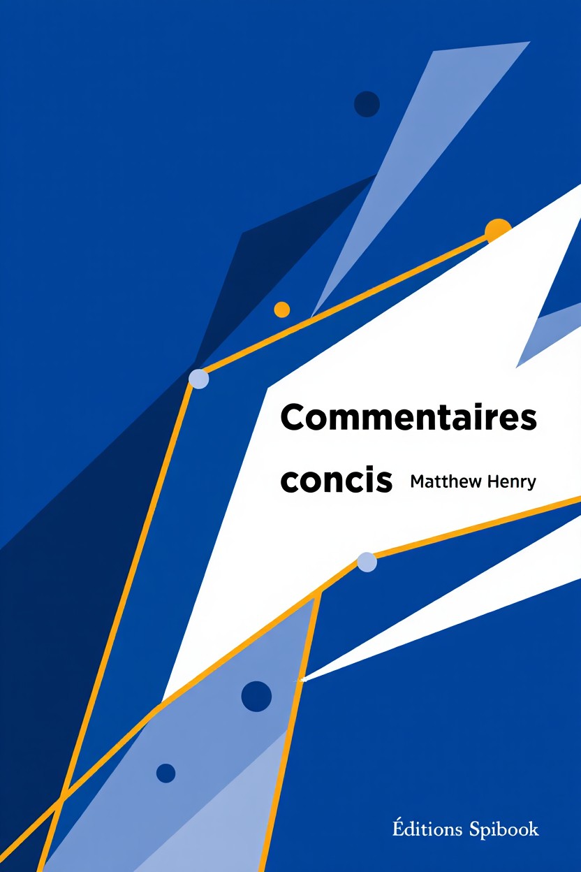 Couverture des Commentaires concis de Matthew Henry