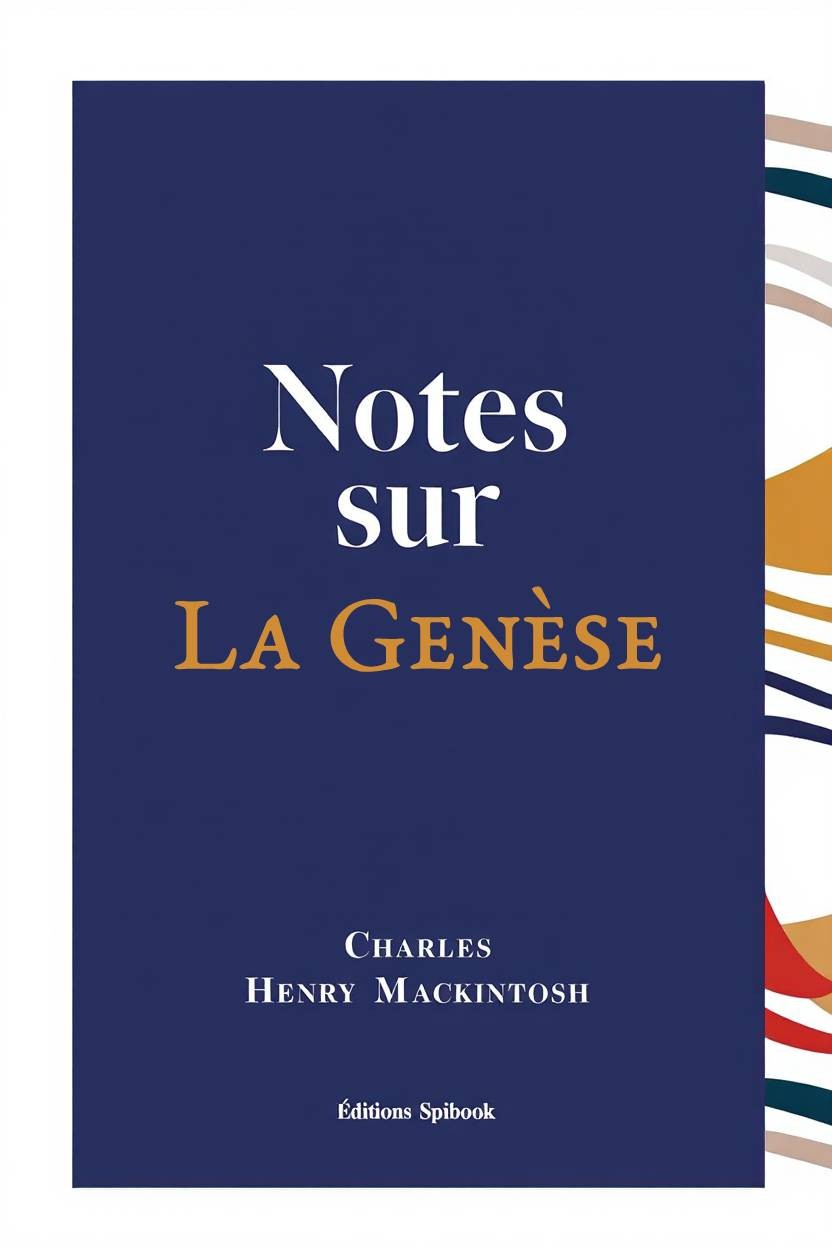 Couverture du livre Notes sur le livre de la Genèse de Charles Henry Mackintosh